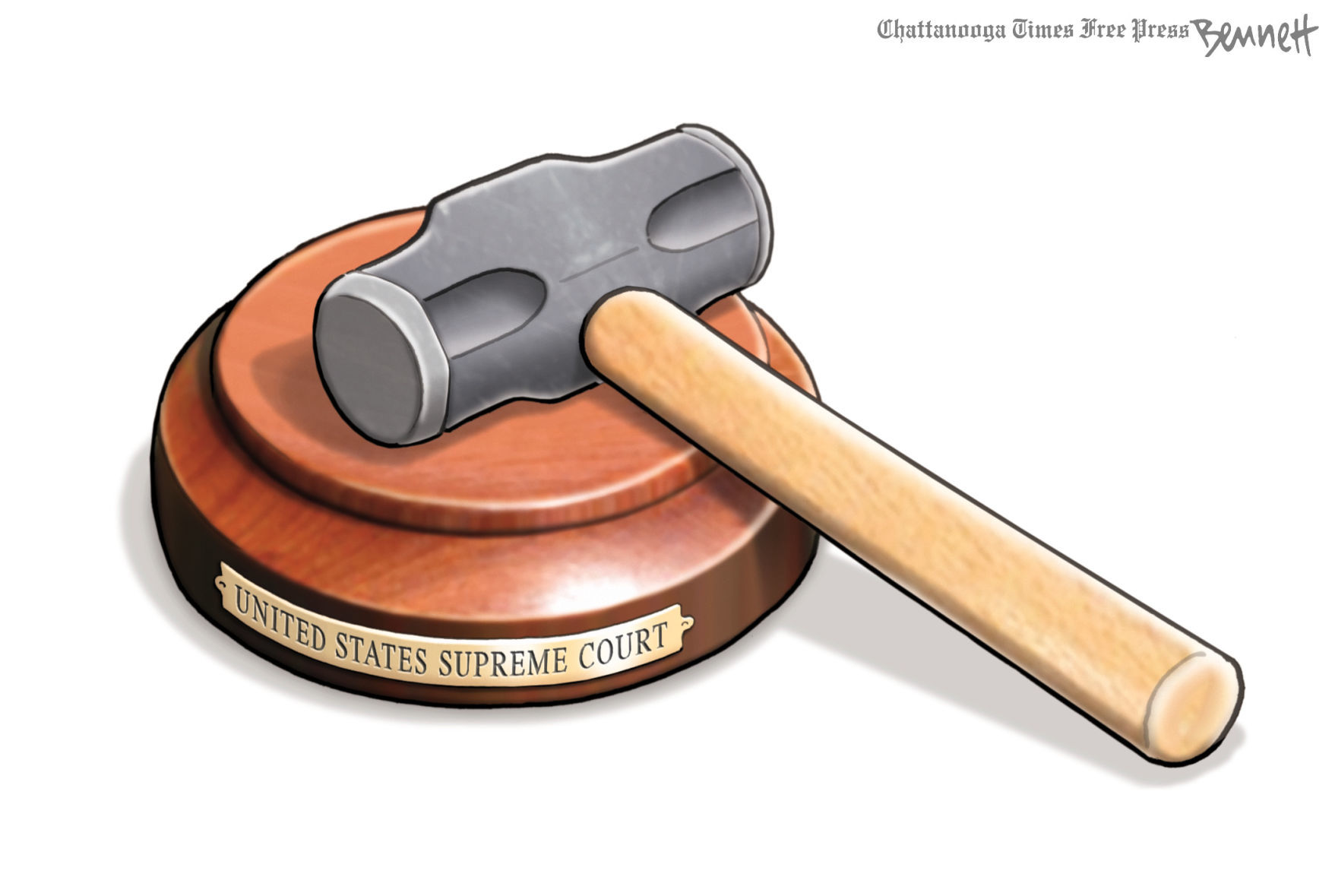Clay Bennett, Chattanooga Times Free Press